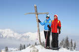 Am Gipfelkreuz des Predigtstuhl von Kunz & Partner PR
